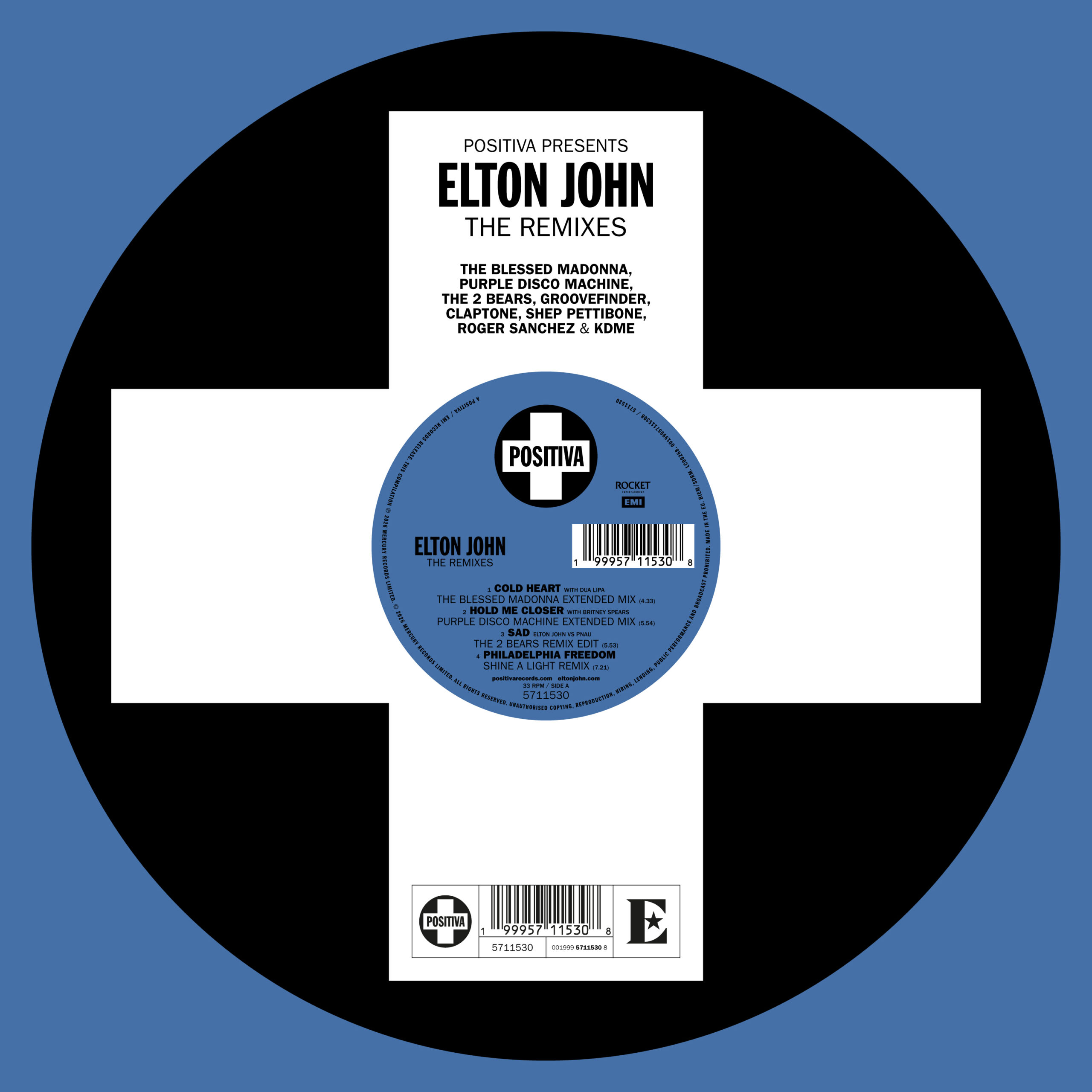 Elton John - Positiva Presents: Elton John - The Remixes