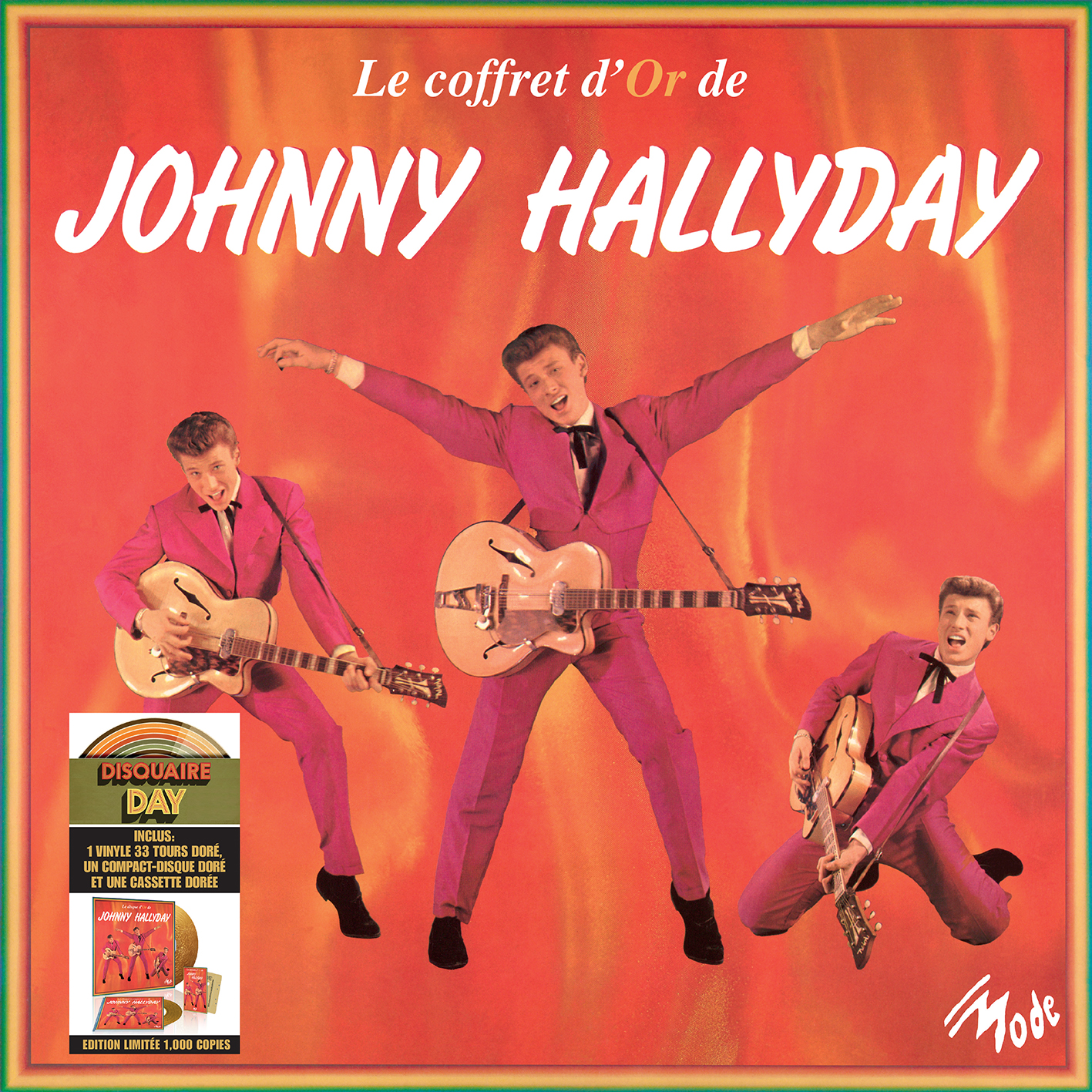 Johnny Hallyday Le coffret d'or Disquaire Day
