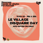 Lire la suite à propos de l’article Le Village Disquaire Day avec Riptide Records au Slo – Lyon