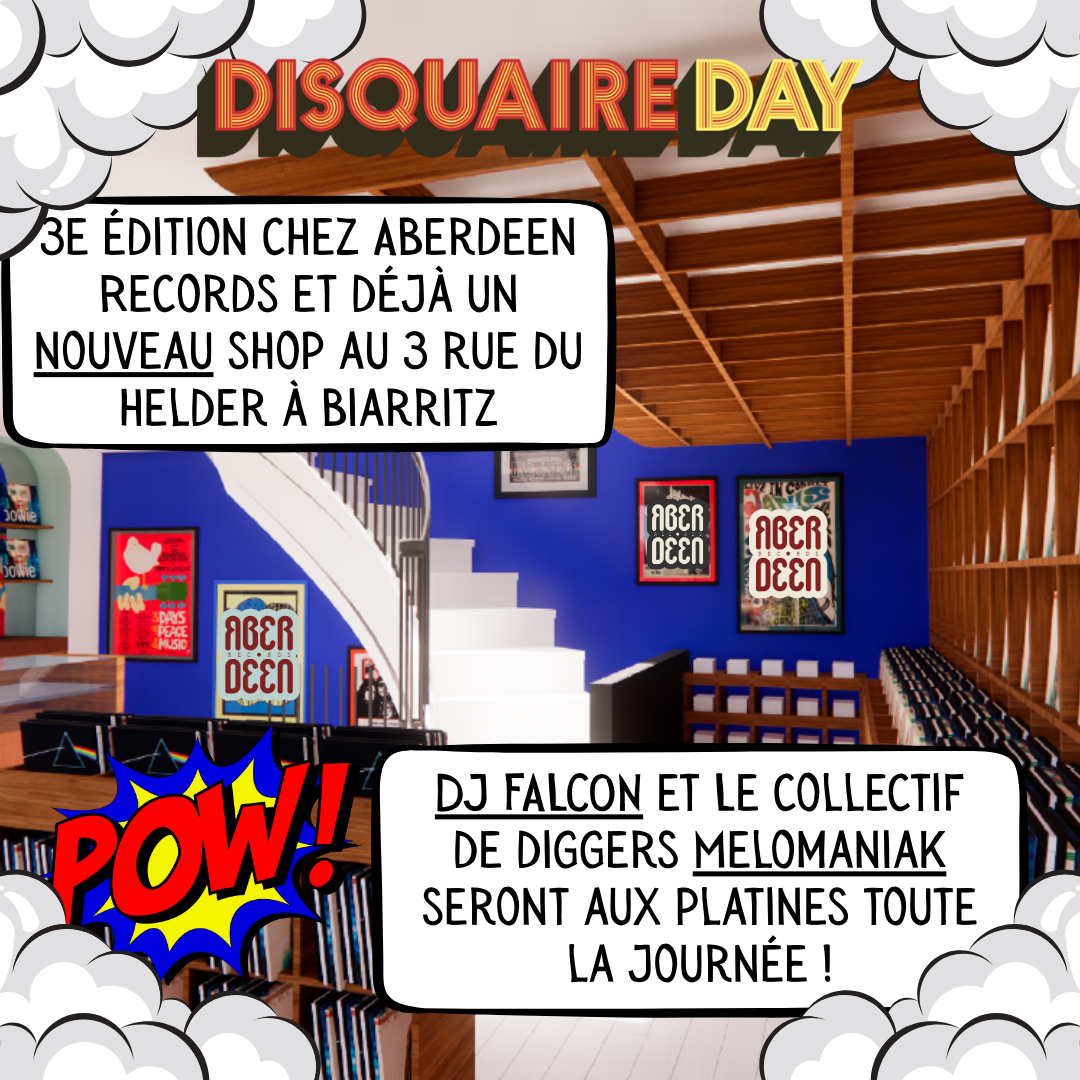 Disquaire Day 2025 Aberdeen Records Biarritz