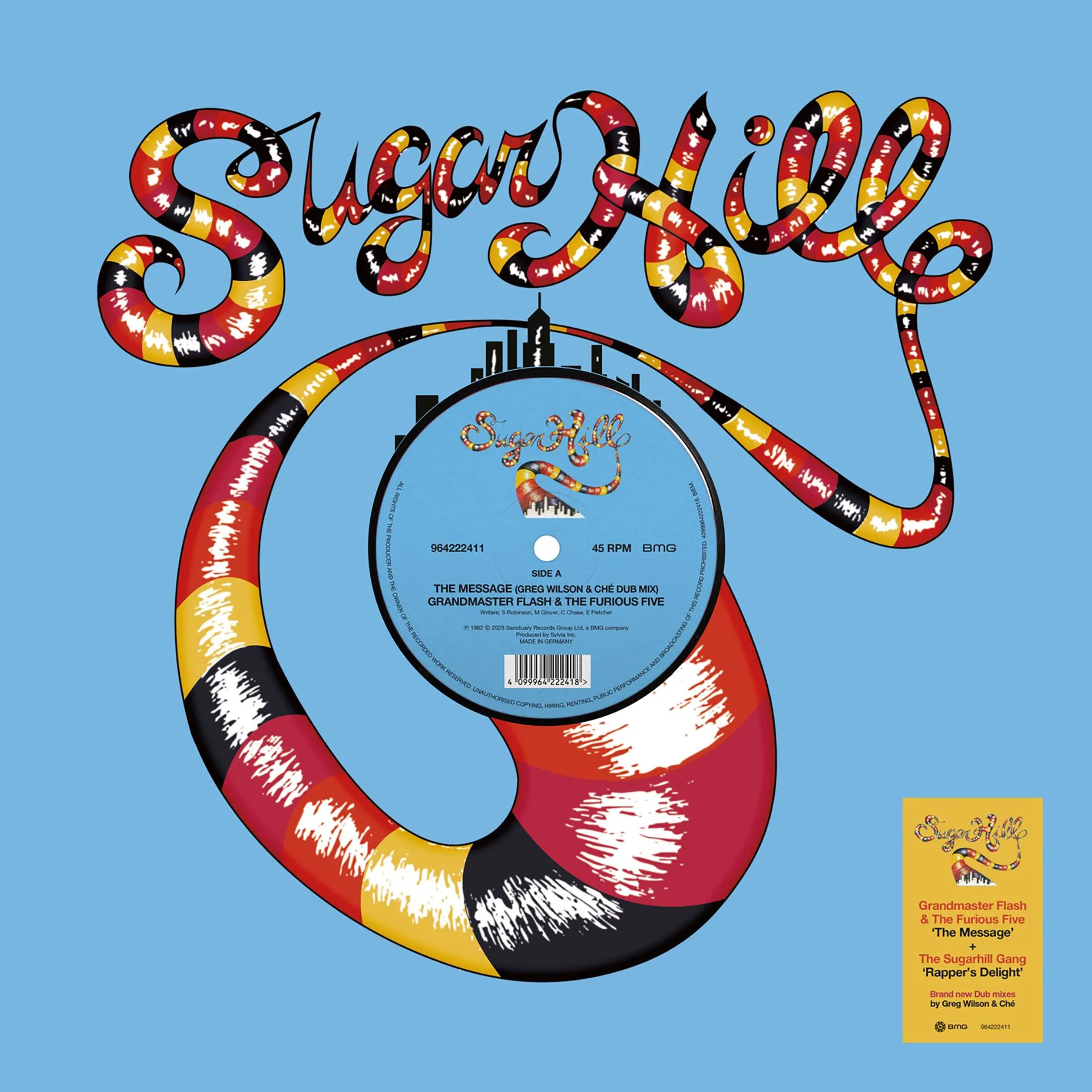 Sugarhill Gang/Grandmaster Flash - Rapper's Delight DUB/The Message (DUB)