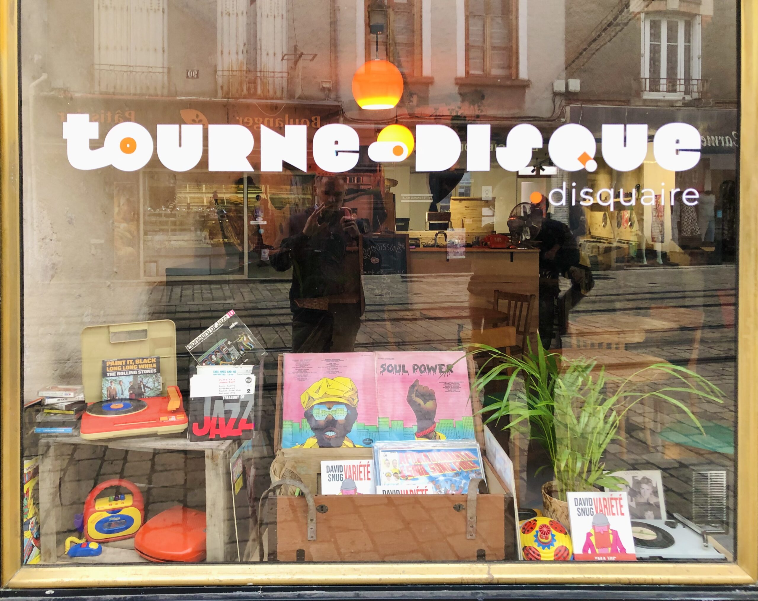 Tourne Disque photo boutique